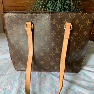 LOUIS VITTON MONOGRAM CABAS PIANO TOTE HANDBAG - NEW CONDITION- NEVER USED